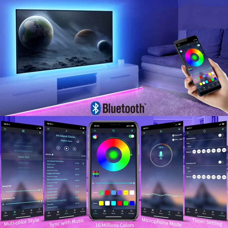 Fita LED Bluetooth - Automática